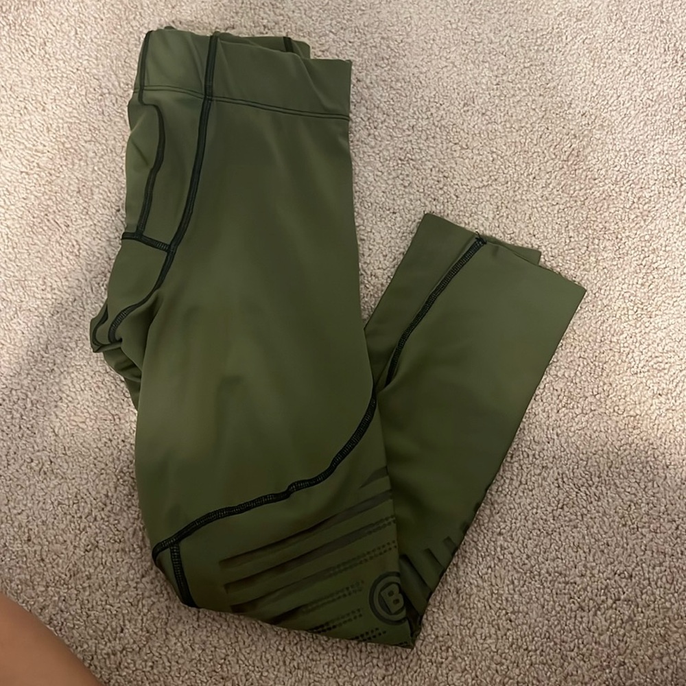 Body Science compression pants green large
